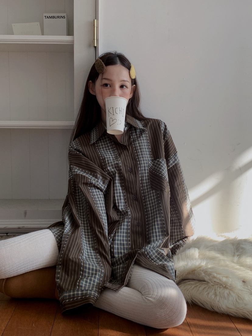 JKICHI韓國代購㊣女裝新款熱賣職業時尚真品人氣襯衫蕾絲衫JKICHI襯衫/蕾絲衫圖色2