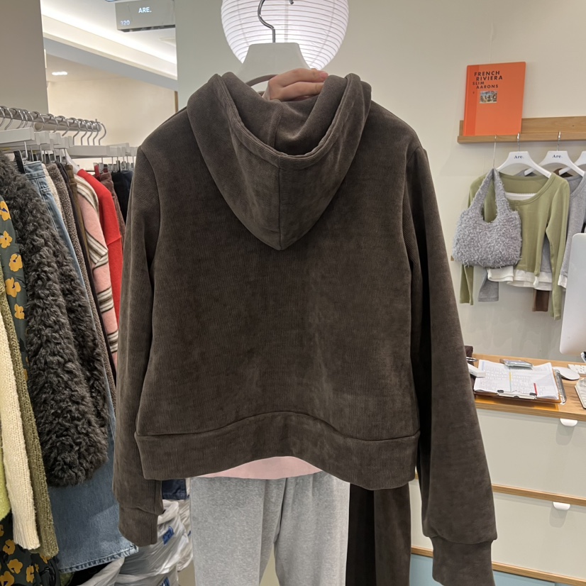 ARE東大門㊣代購女裝新款時尚職業熱賣25秋冬人氣真品衛衣連帽ARE YOU/ARE衛衣