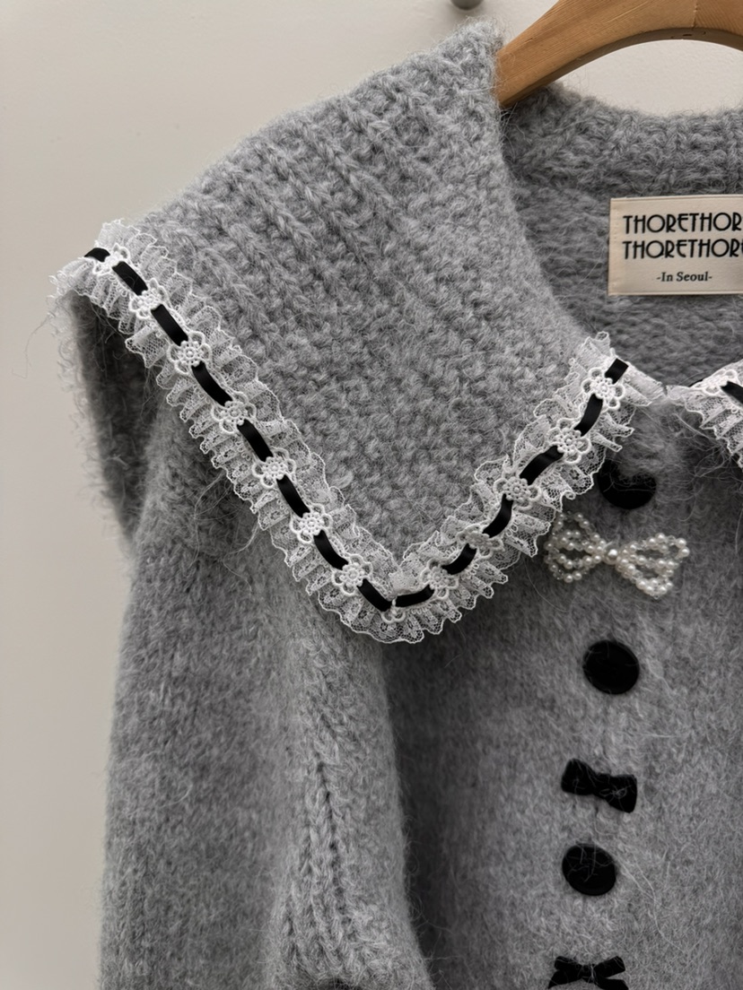 THORE東大門㊣代購女裝新品推薦時尚真品休閑人氣職業25秋冬毛衣THORE毛衣