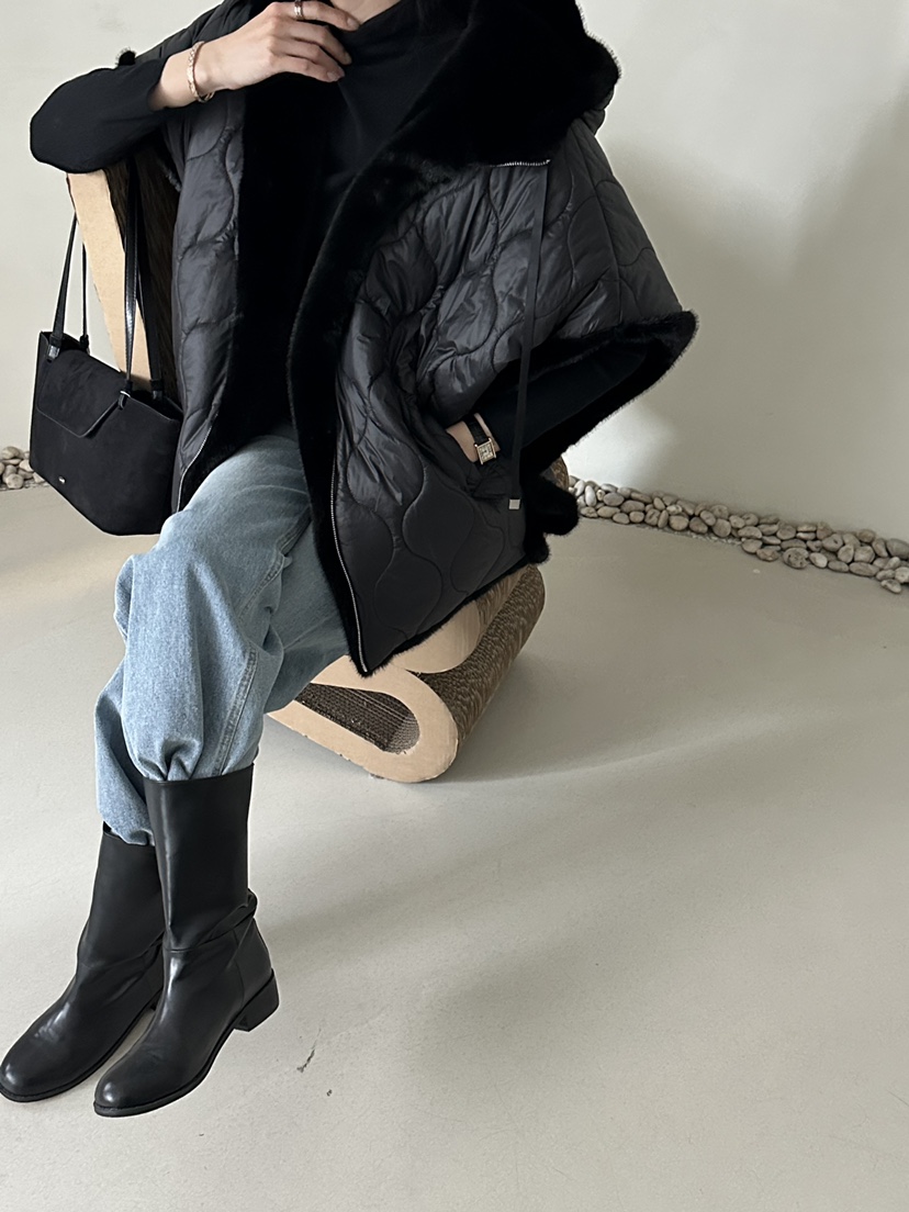 DEMAR東大門㊣實拍女裝新款推薦休閑25秋冬人氣熱賣馬甲兩面穿DEMAR馬甲