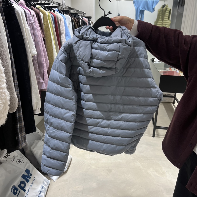 BROT韓國直郵㊣女裝新品熱賣人氣25秋冬短款羽絨服含包填充鵝絨BROT短款羽絨服