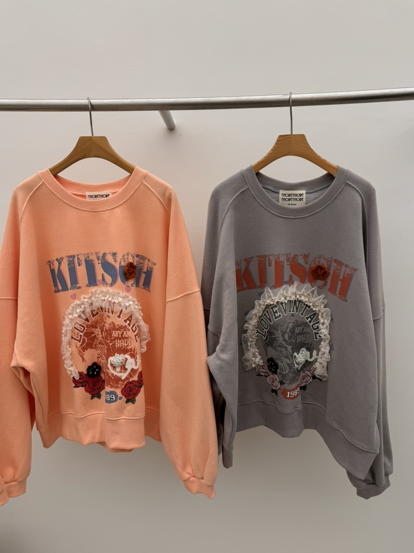 THORE東大門㊣直郵女士新款推薦職業真品25秋冬熱賣時尚衛衣THORE衛衣