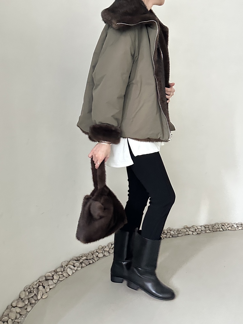 DEMAR韓國代購㊣女裝新款推薦25秋冬熱賣真品人氣職業夾克雙面DEMAR夾克