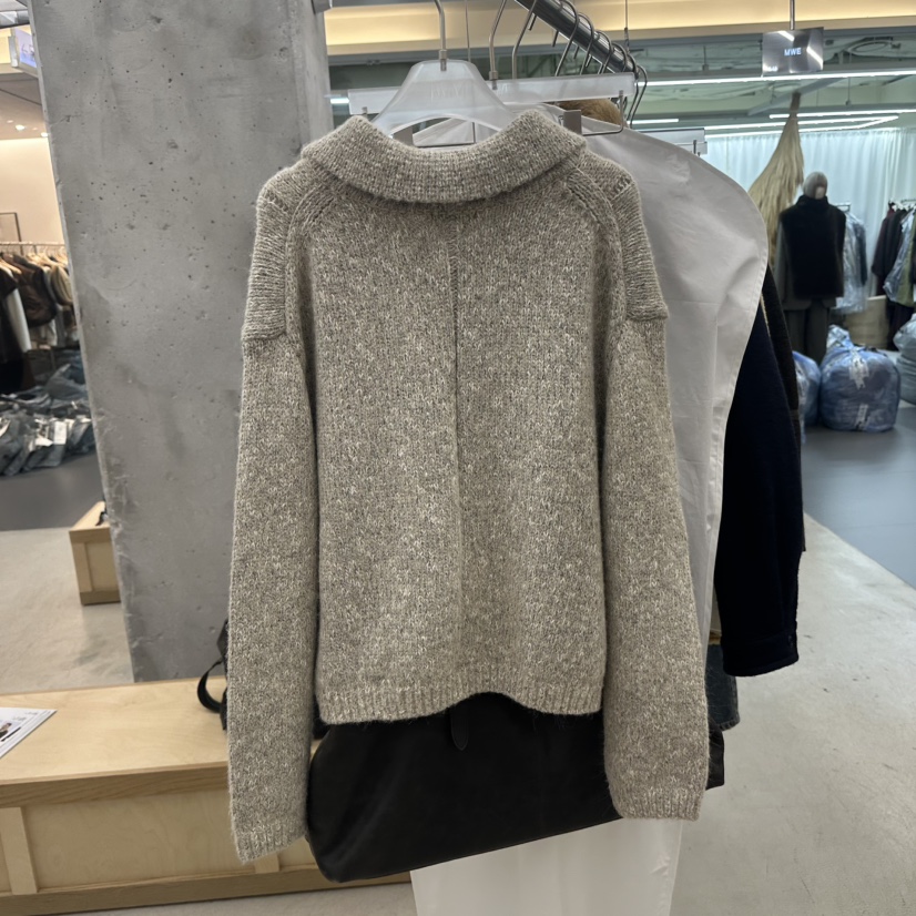 MWE東大門㊣直郵女裝新品推薦熱賣職業人氣時尚25秋冬真品毛衣MWE毛衣