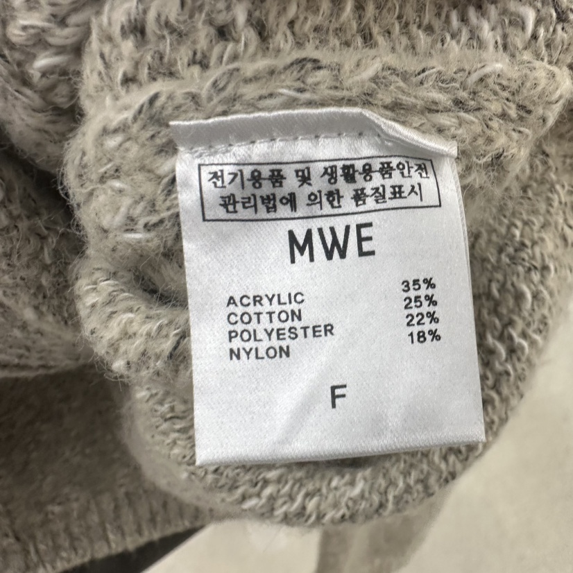 MWE東大門㊣直郵女裝新品推薦熱賣職業人氣時尚25秋冬真品毛衣MWE毛衣