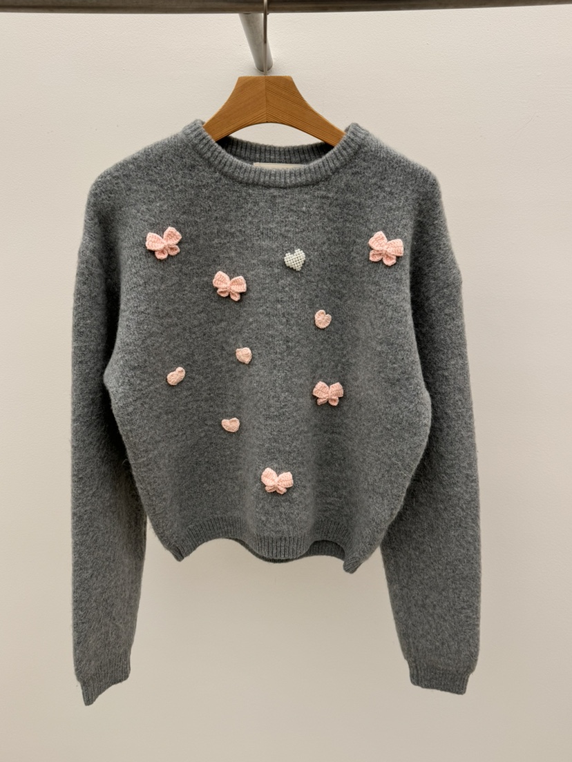 THORE韓國代購㊣女裝新品真品休閑熱賣人氣時尚推薦針織衫兔子THORE針織衫圖色2