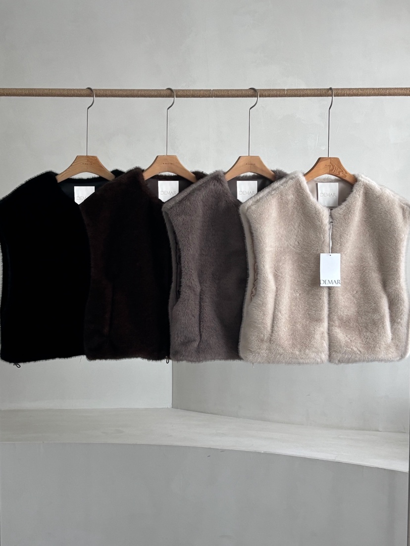 DEMAR東大門㊣代購女士新品熱賣25秋冬職業推薦馬甲不含內搭DEMAR馬甲
