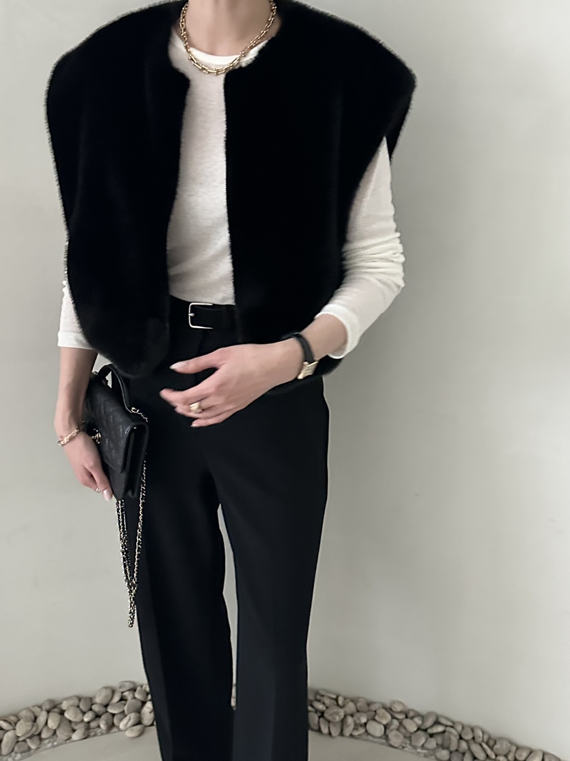 DEMAR東大門㊣代購女士新品熱賣25秋冬職業推薦馬甲不含內搭DEMAR馬甲