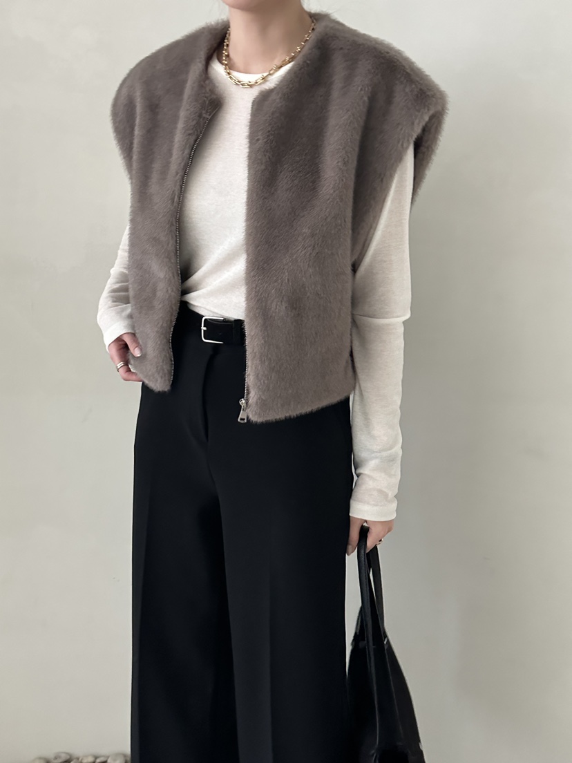 DEMAR東大門㊣代購女士新品熱賣25秋冬職業推薦馬甲不含內搭DEMAR馬甲圖色2