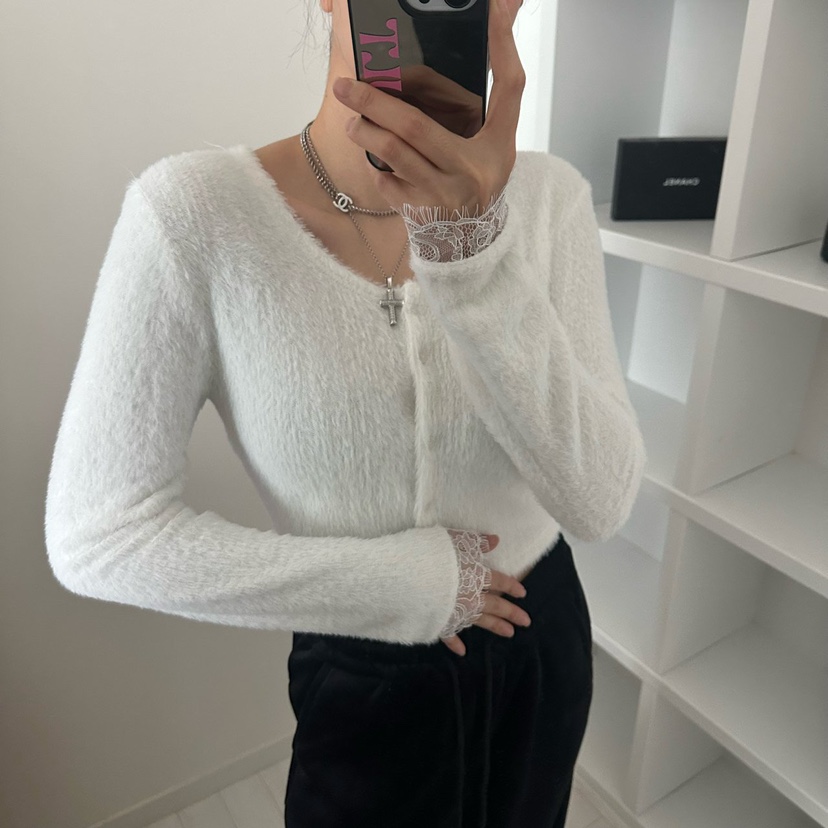 SOUIT韓國直郵㊣女裝新品休閑熱賣推薦25秋冬人氣真品針織衫SOUIT by mabel-L針織衫