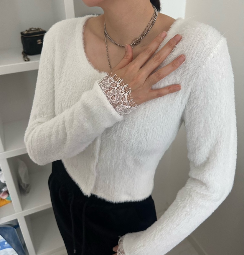 SOUIT韓國直郵㊣女裝新品休閑熱賣推薦25秋冬人氣真品針織衫SOUIT by mabel-L針織衫