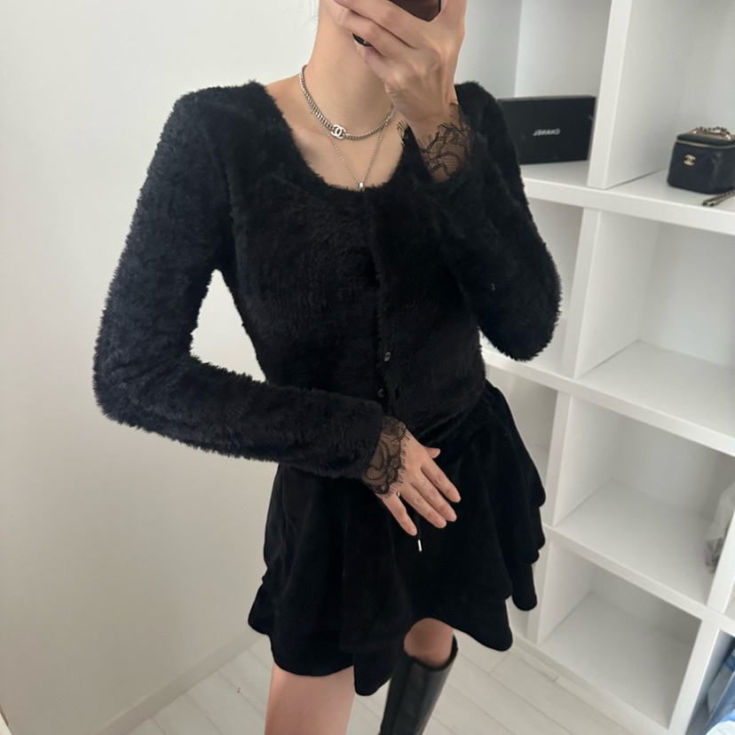 SOUIT韓國直郵㊣女裝新品休閑熱賣推薦25秋冬人氣真品針織衫SOUIT by mabel-L針織衫