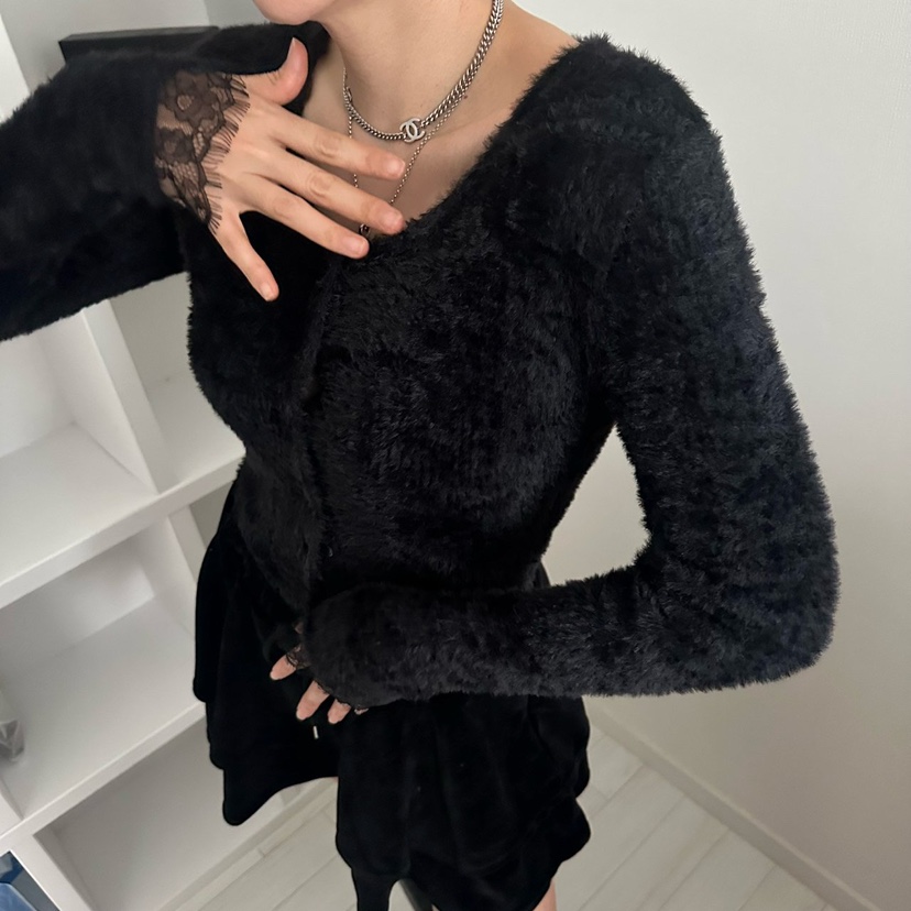 SOUIT韓國直郵㊣女裝新品休閑熱賣推薦25秋冬人氣真品針織衫SOUIT by mabel-L針織衫