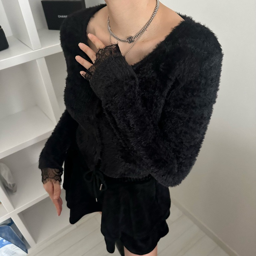 SOUIT韓國直郵㊣女裝新品休閑熱賣推薦25秋冬人氣真品針織衫SOUIT by mabel-L針織衫