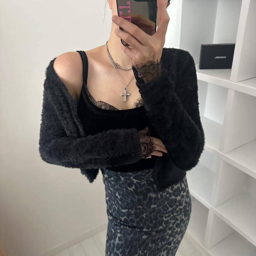 SOUIT韓國直郵㊣女裝新品休閑熱賣推薦25秋冬人氣真品針織衫SOUIT by mabel-L針織衫