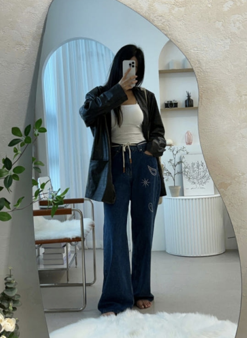 PAIRING韓國直郵㊣女士新品25秋冬推薦休閑人氣中長款大衣羊毛PAIRING中長款大衣