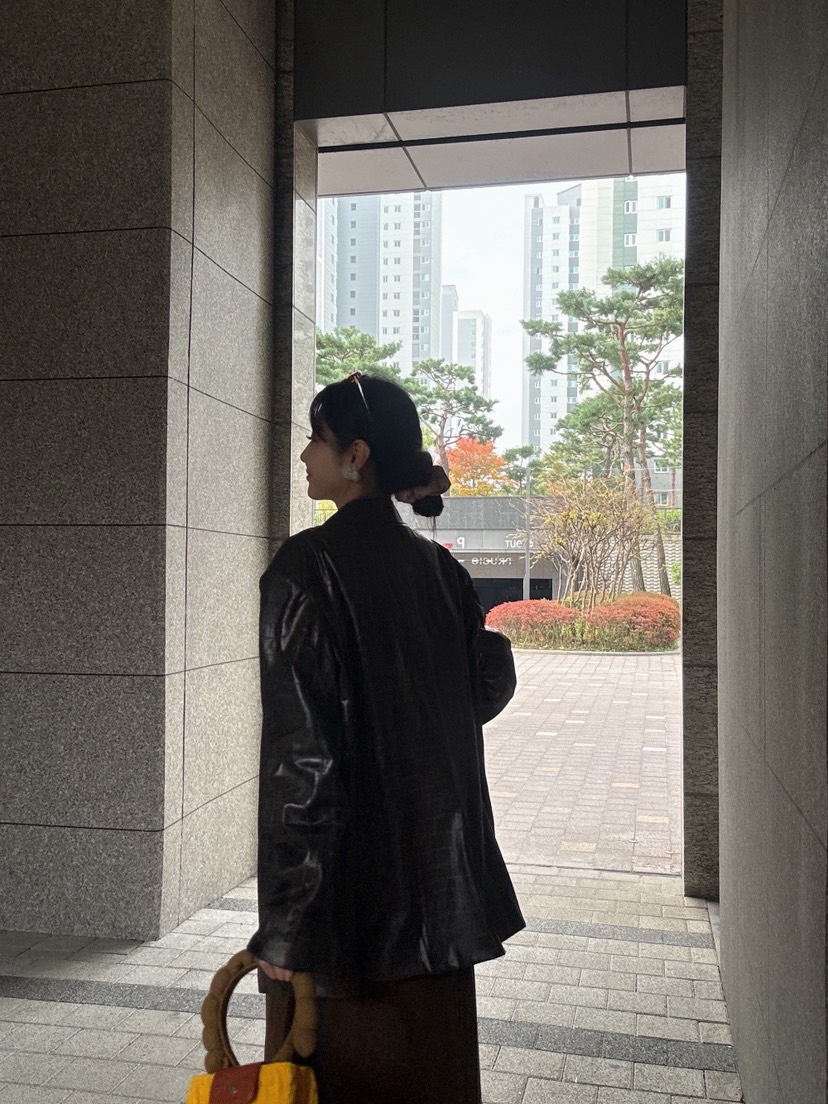 PAIRING韓國直郵㊣女士新品25秋冬推薦休閑人氣中長款大衣羊毛PAIRING中長款大衣