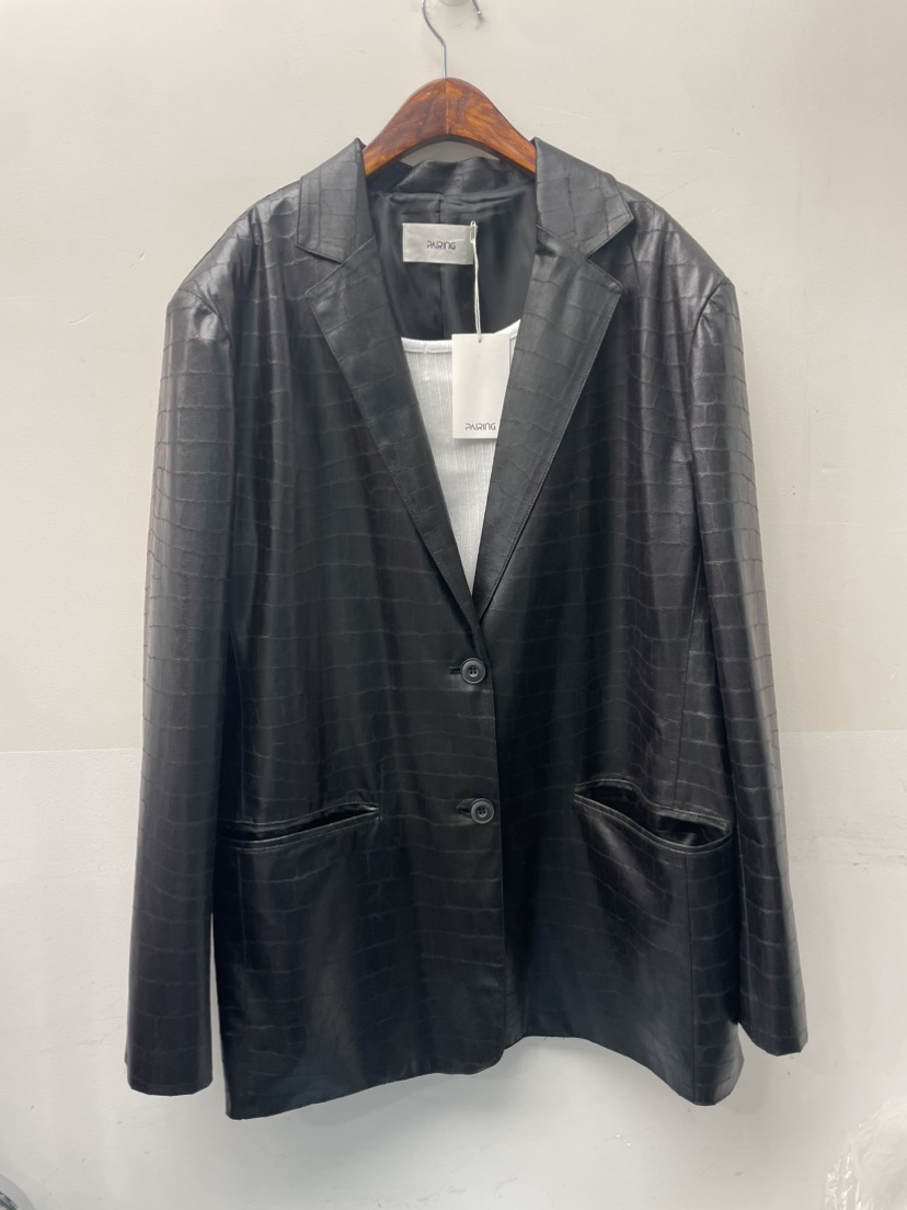 PAIRING韓國直郵㊣女士新品25秋冬推薦休閑人氣中長款大衣羊毛PAIRING中長款大衣圖色3