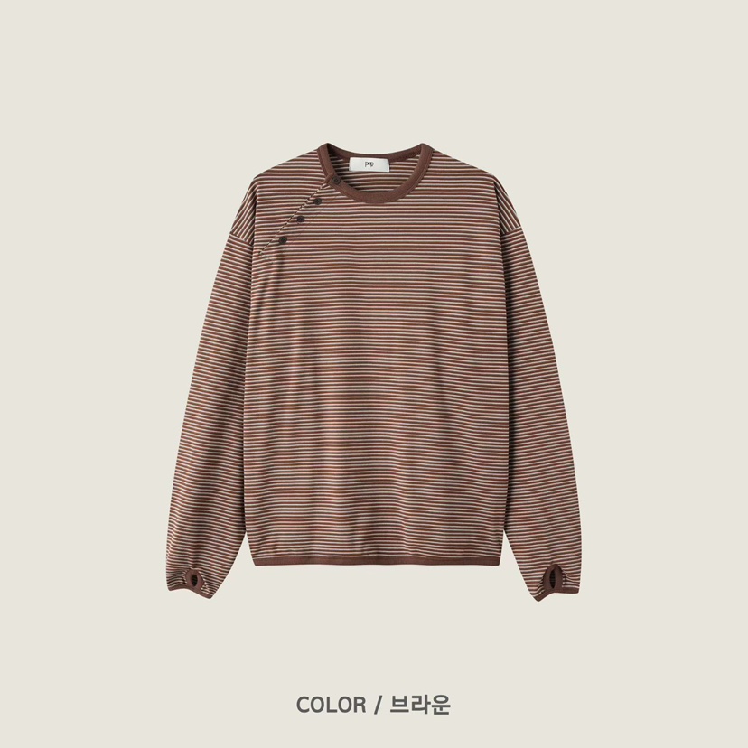 PEPPER東大門㊣直郵女裝新款時尚25秋冬真品熱賣人氣長袖T恤PEPPER長袖T恤圖色1