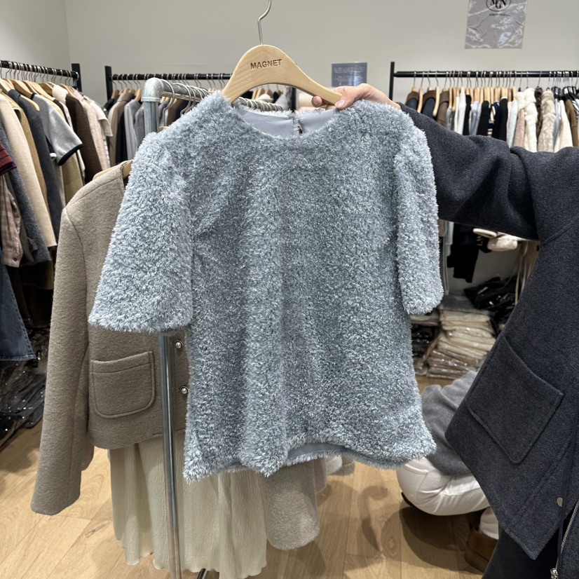 M.G.N東大門㊣實拍女士新品25秋冬休閑職業時尚熱賣推薦T恤MAGNETT恤圖色2