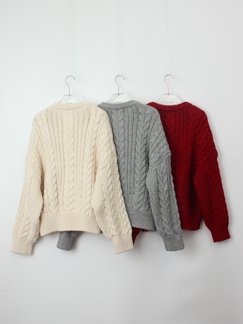 CCW韓國直郵㊣女士新款人氣真品職業25秋冬熱賣時尚推薦毛衣CCW--NYUNYU毛衣