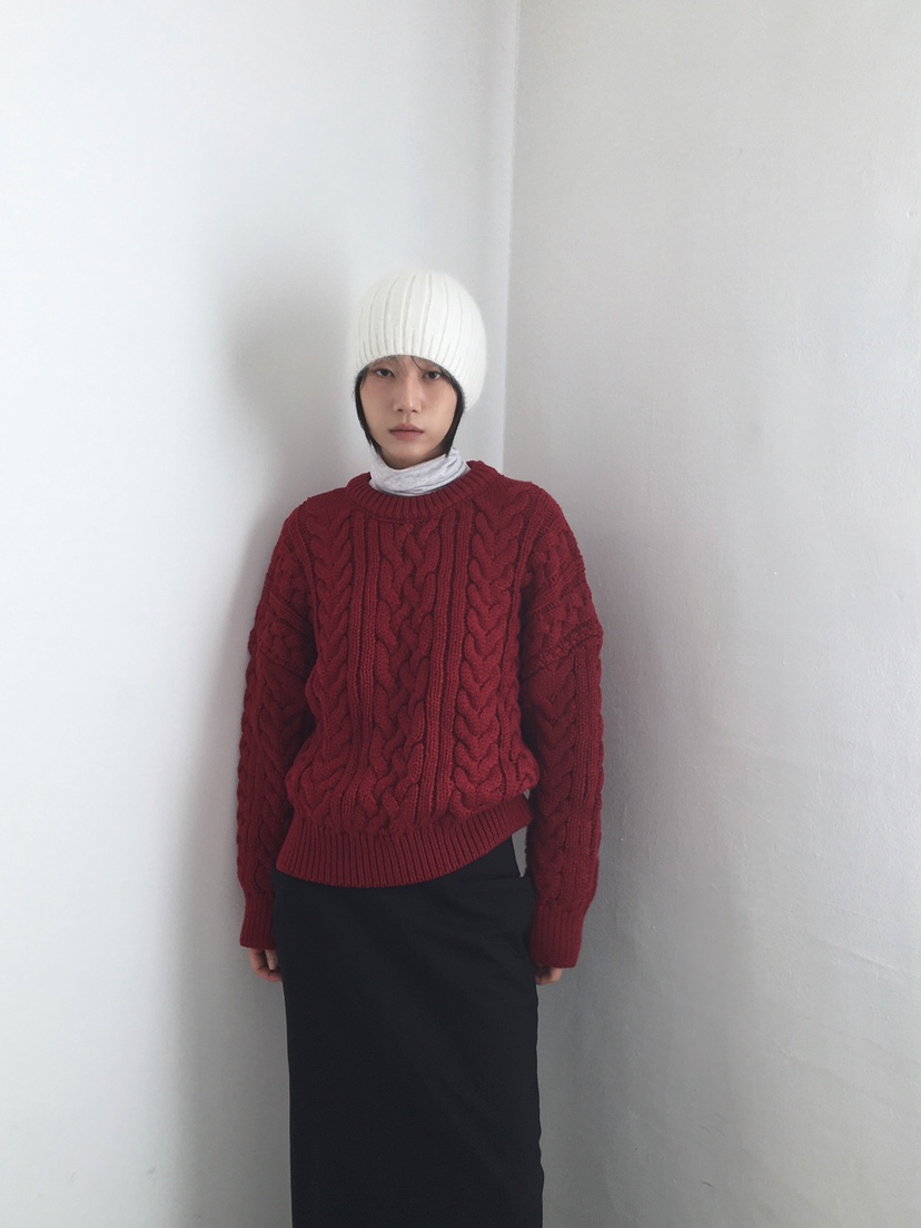 CCW韓國直郵㊣女士新款人氣真品職業25秋冬熱賣時尚推薦毛衣CCW--NYUNYU毛衣