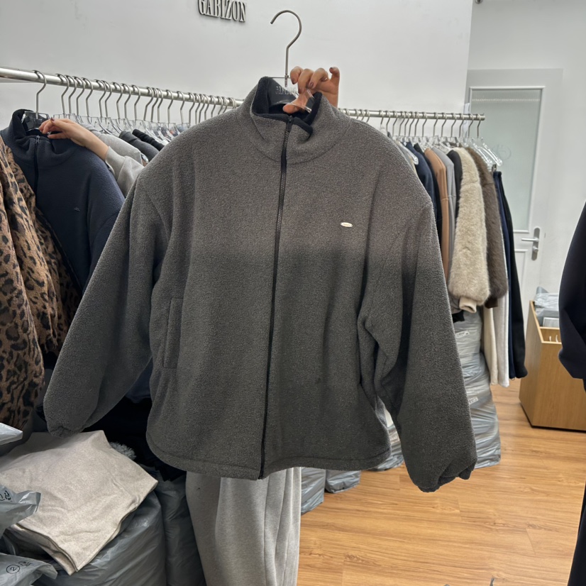 GABIZON韓國代購㊣女裝新款人氣推薦職業時尚休閑真品夾克抓絨GABIZON夾克圖色2