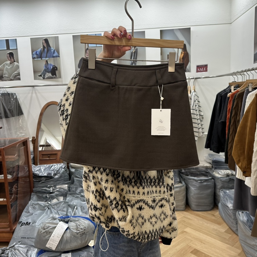 NOWHERE東大門㊣實拍女士新品職業真品人氣25秋冬熱賣時尚裙褲NOWHERE裙褲圖色2