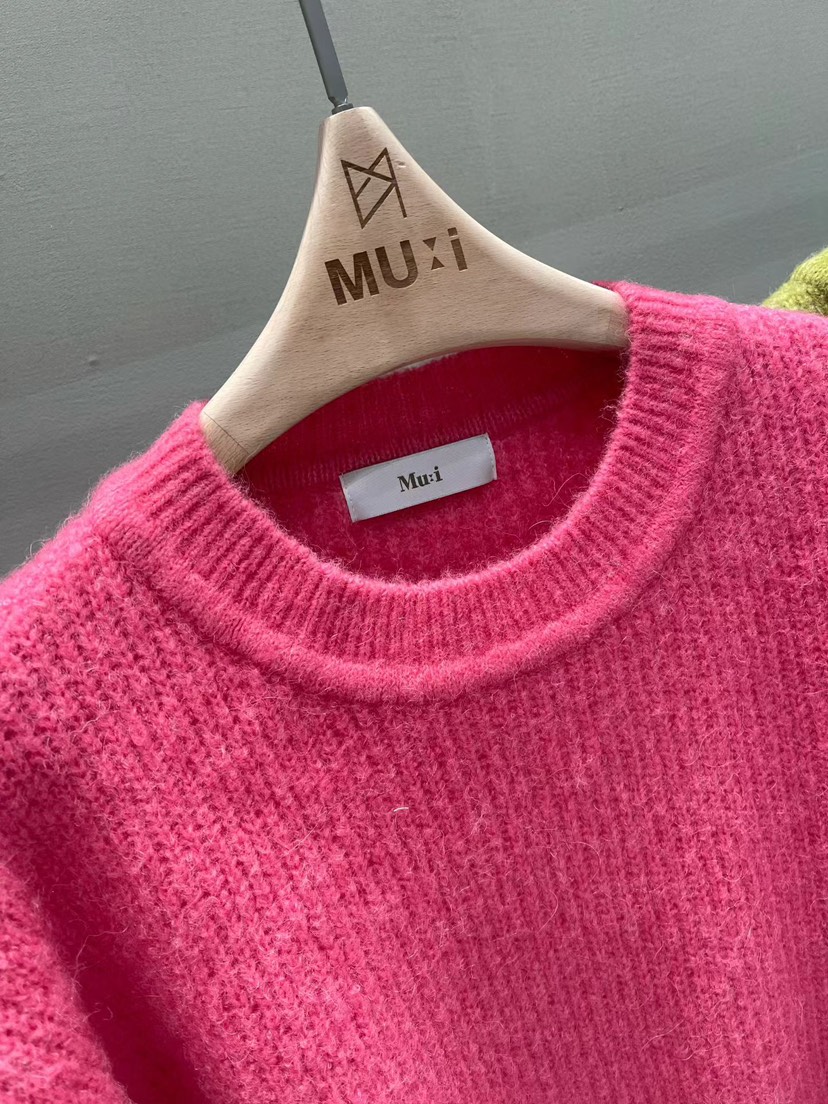 THE MUI韓國直郵㊣女士新品人氣熱賣推薦25秋冬真品針織衫THE MUI針織衫