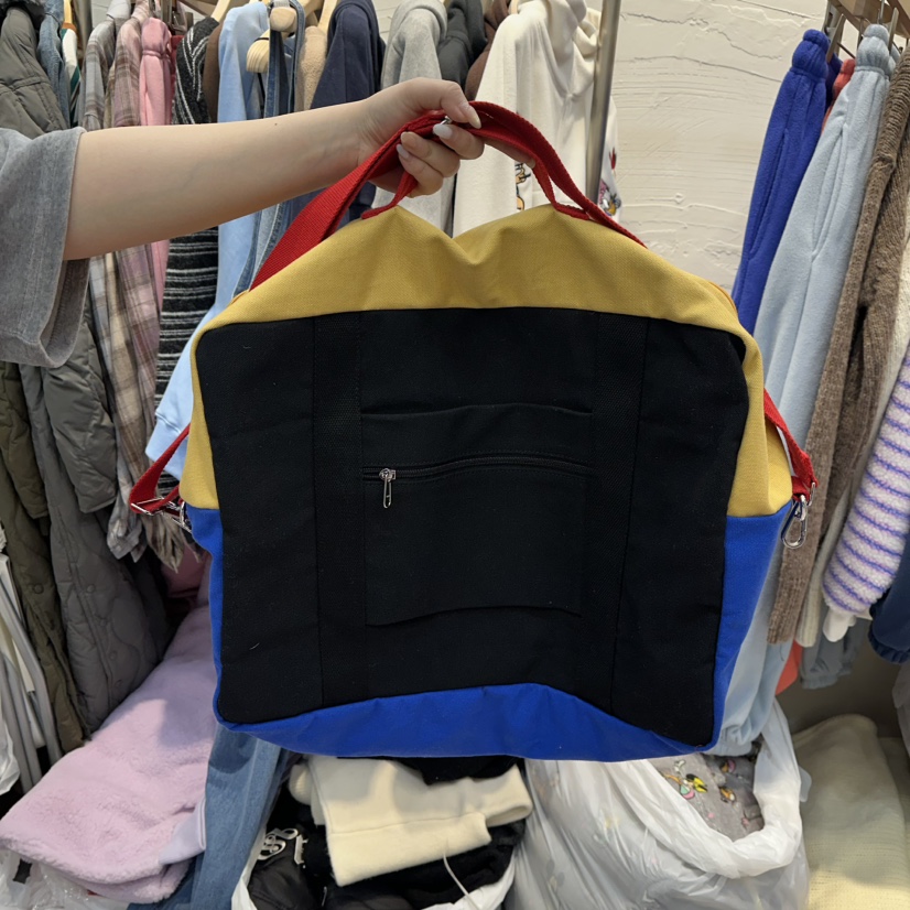 DE LINE韓國直郵㊣女士新品休閑人氣真品推薦職業單肩斜跨包DE LINE單肩/斜跨包