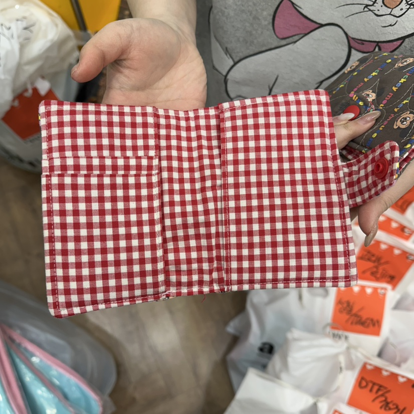 DE LINE韓國代購㊣女裝新品推薦25秋冬職業錢包卡包零錢包DE LINE錢包/卡包/零錢包