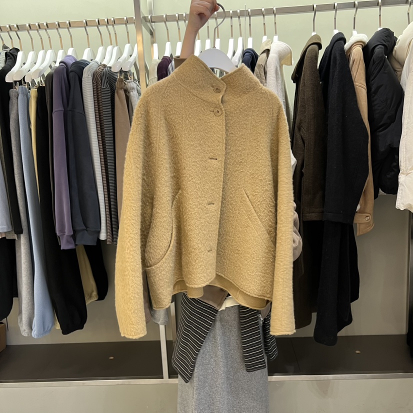 FAVE/FAVOURITE東大門㊣實拍女士新品推薦真品職業短款大衣FAVE/FAVOURITE短款大衣圖色1