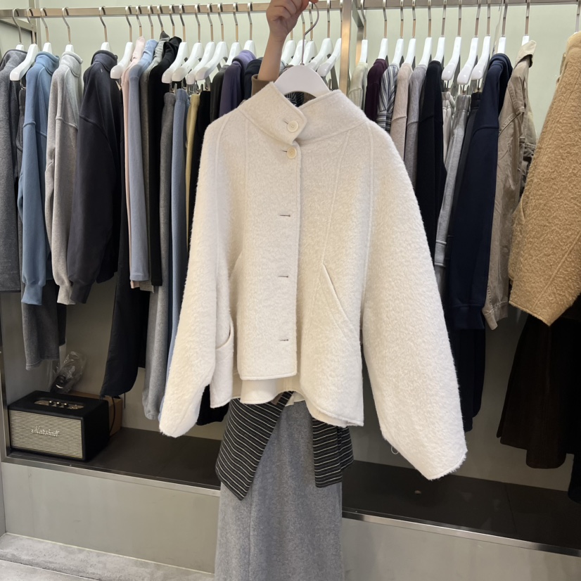 FAVE/FAVOURITE東大門㊣實拍女士新品推薦真品職業短款大衣FAVE/FAVOURITE短款大衣圖色2