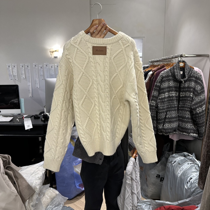 BRUSH-P東大門㊣直郵女士新款職業25秋冬休閑熱賣推薦毛衣BRUSH-P毛衣