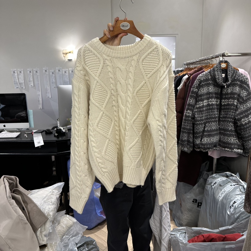 BRUSH-P東大門㊣直郵女士新款職業25秋冬休閑熱賣推薦毛衣BRUSH-P毛衣圖色2