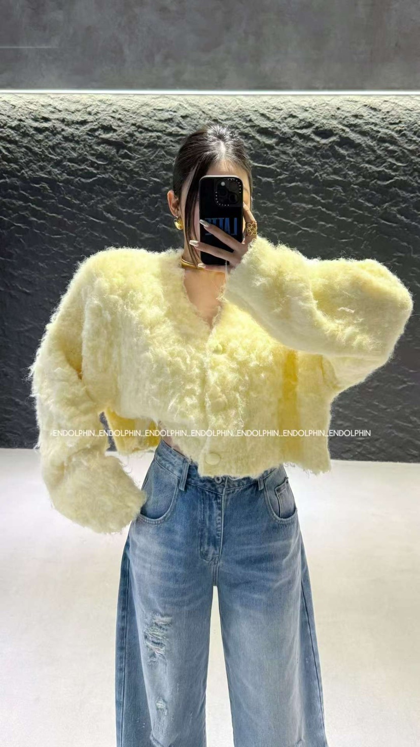 ENDOLPHIN韓國直郵㊣女裝新款熱賣職業時尚休閑推薦人氣毛衣棉ENDOLPHIN毛衣圖色1