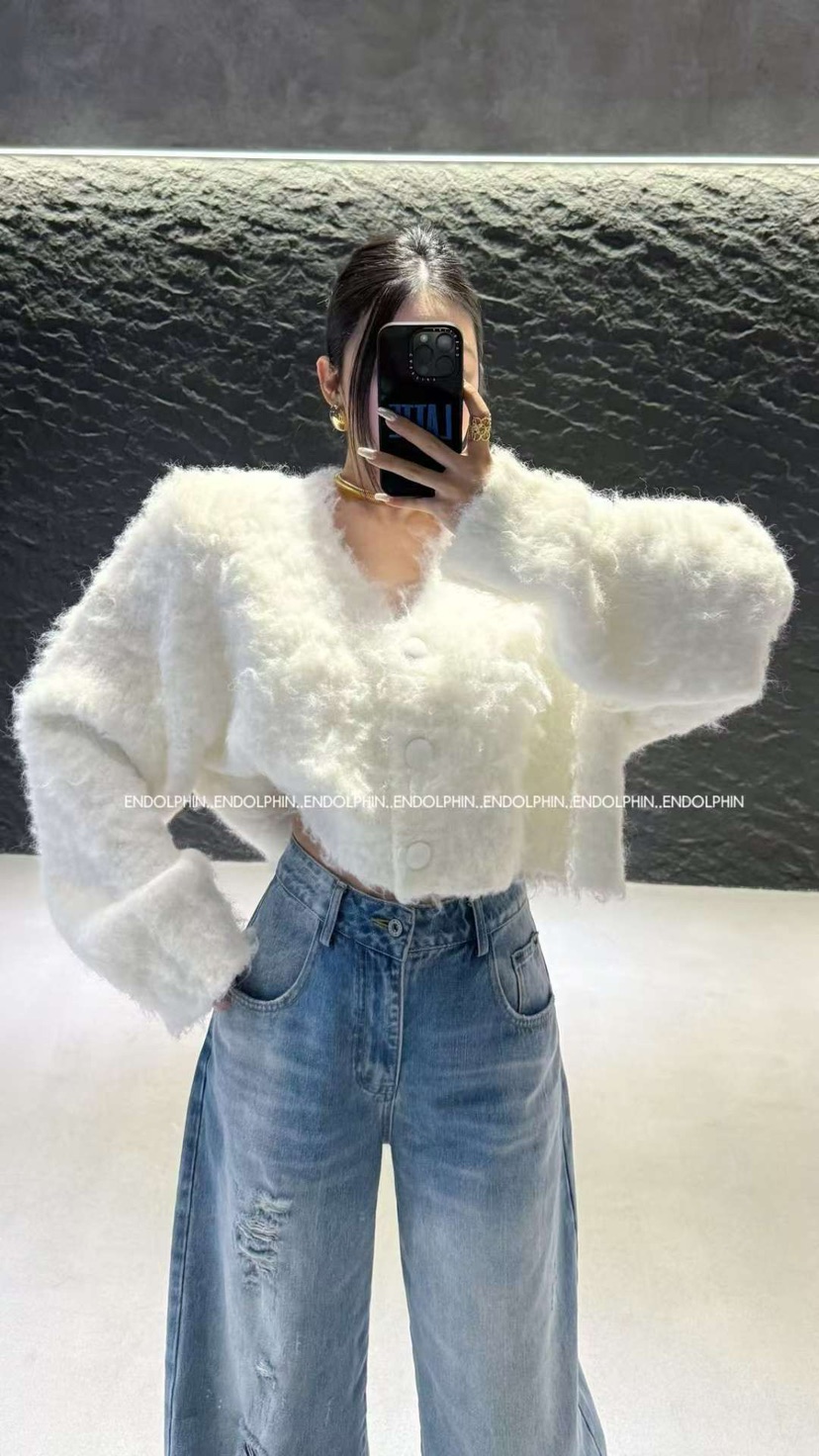 ENDOLPHIN韓國直郵㊣女裝新款熱賣職業時尚休閑推薦人氣毛衣棉ENDOLPHIN毛衣圖色2