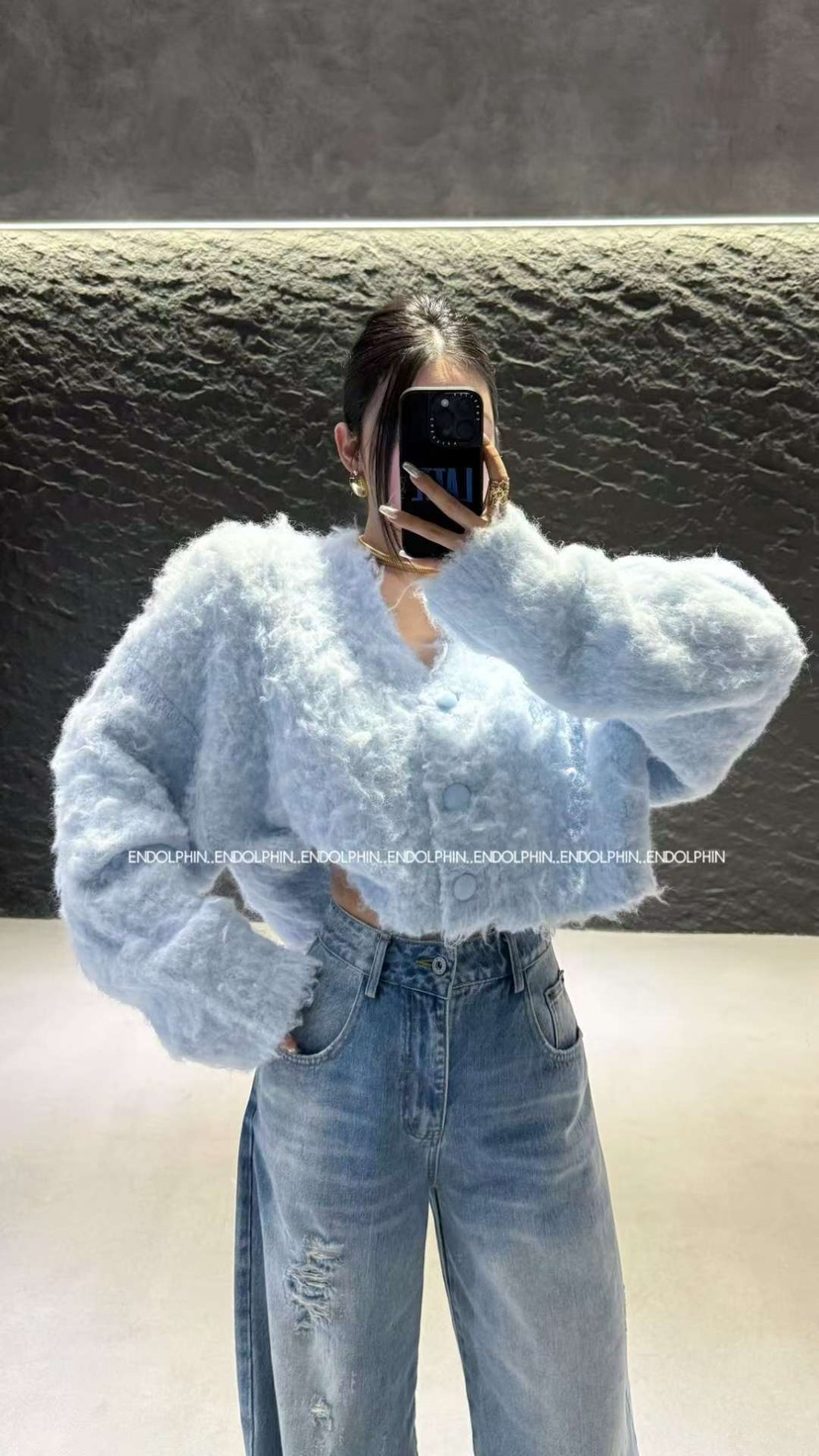 ENDOLPHIN韓國直郵㊣女裝新款熱賣職業時尚休閑推薦人氣毛衣棉ENDOLPHIN毛衣圖色3