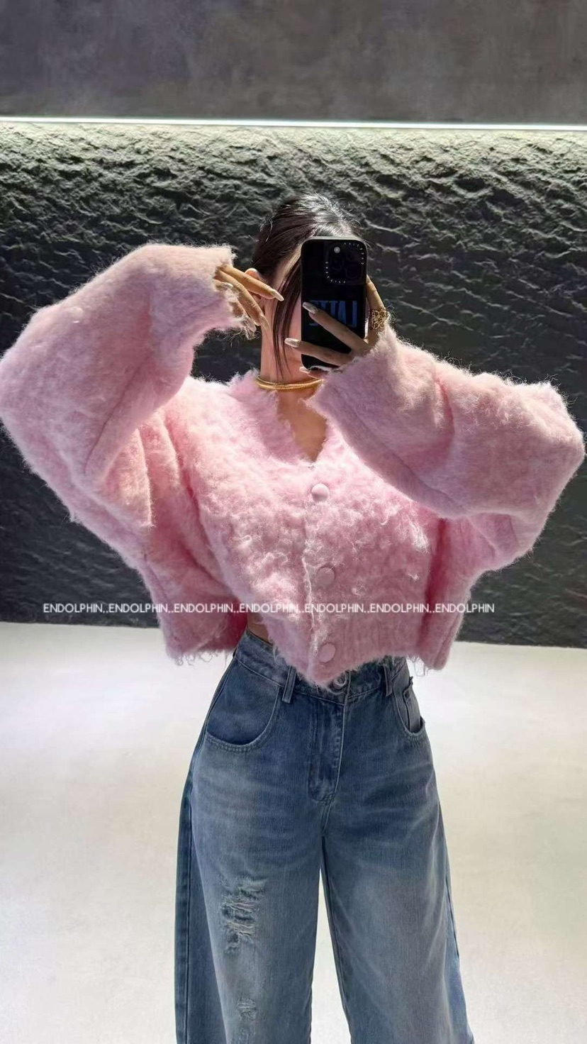 ENDOLPHIN韓國直郵㊣女裝新款熱賣職業時尚休閑推薦人氣毛衣棉ENDOLPHIN毛衣圖色4