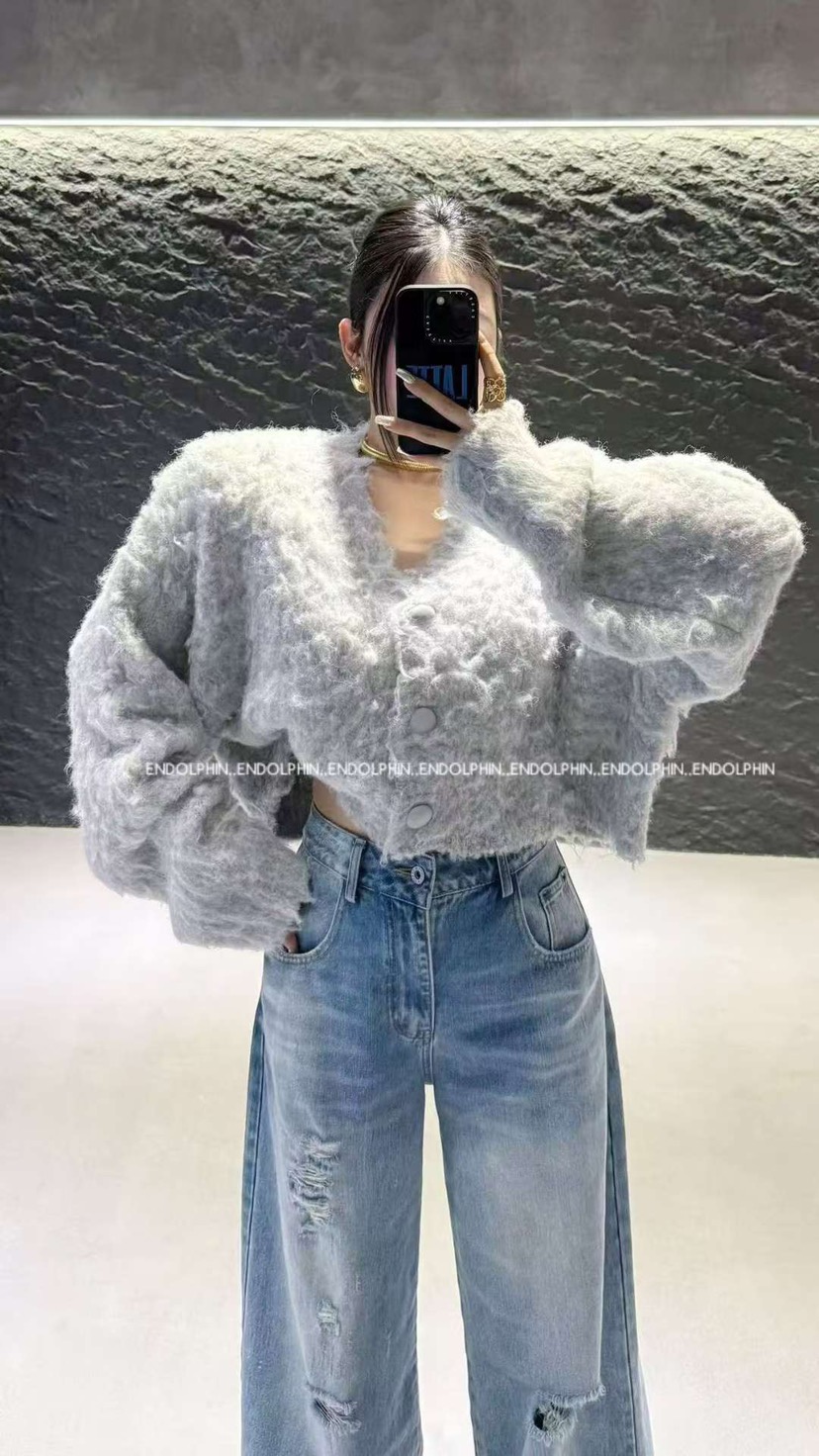 ENDOLPHIN韓國直郵㊣女裝新款熱賣職業時尚休閑推薦人氣毛衣棉ENDOLPHIN毛衣圖色5