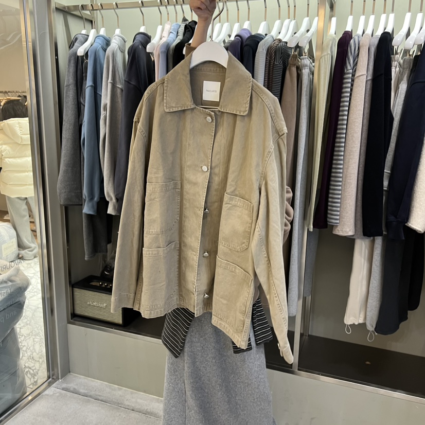 FAVE/FAVOURITE東大門㊣代購女士新品職業人氣時尚25秋冬夾克FAVE/FAVOURITE夾克圖色1