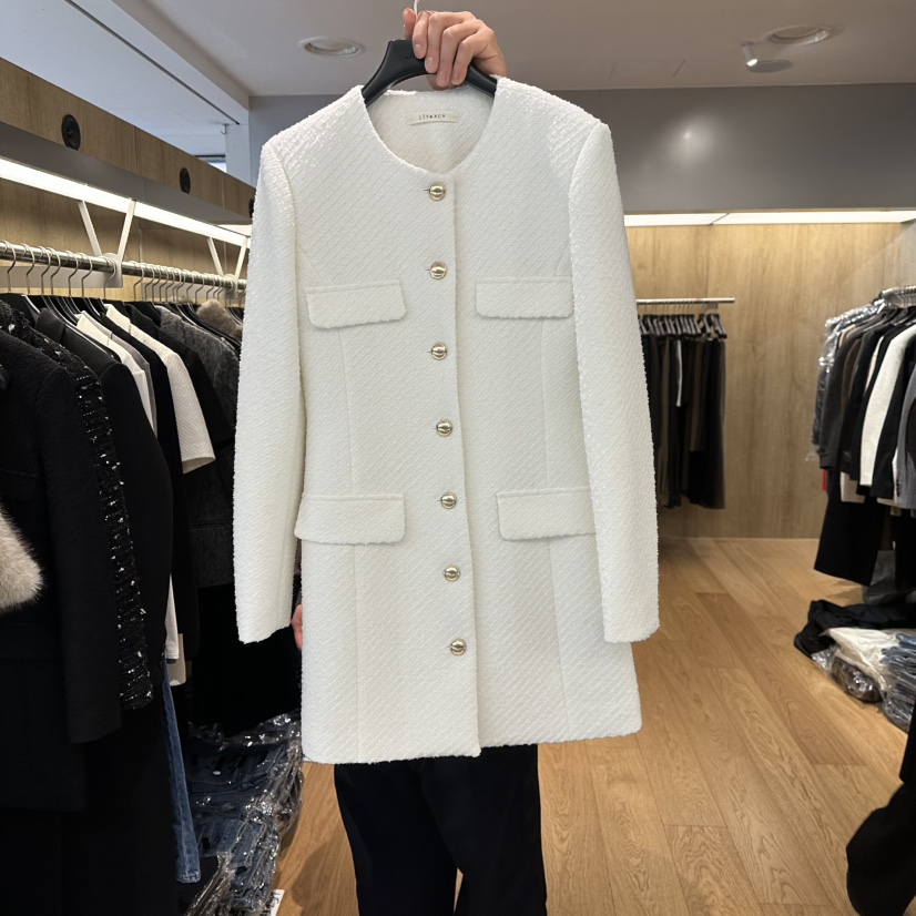 LEFANCY東大門㊣直郵女士新品25秋冬人氣時尚休閑職業連衣裙LEFANCY連衣裙圖色1