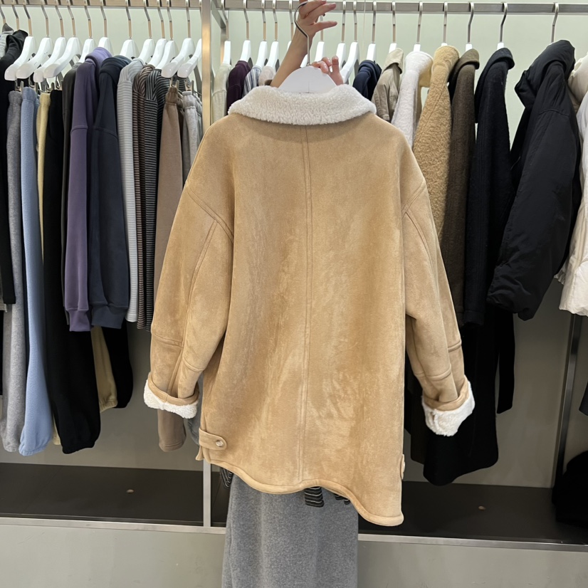 FAVE/FAVOURITE東大門㊣代購女士新品真品人氣時尚短款大衣FAVE/FAVOURITE短款大衣