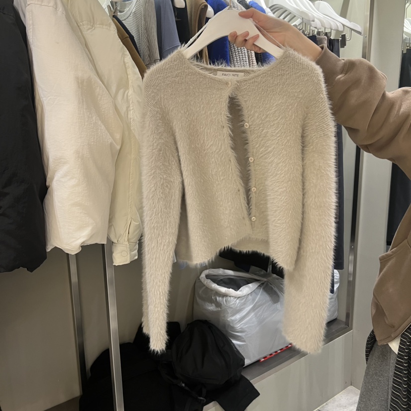 FAVE/FAVOURITE東大門㊣實拍女士新款時尚25秋冬休閑針織衫FAVE/FAVOURITE針織衫圖色1