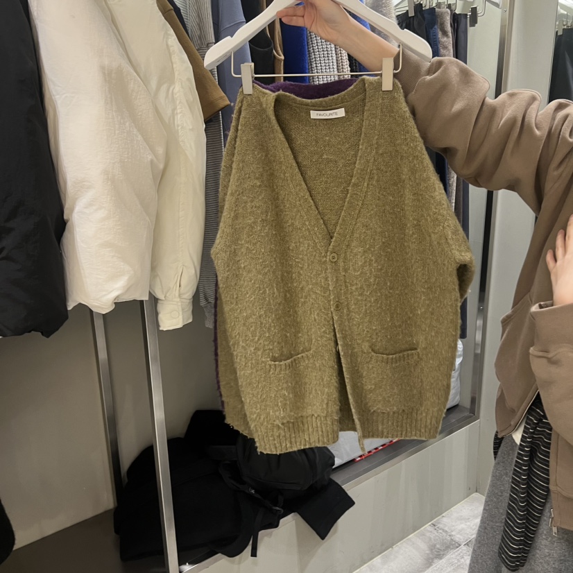 FAVE/FAVOURITE東大門㊣實拍女士新款25秋冬真品人氣針織衫FAVE/FAVOURITE針織衫圖色2