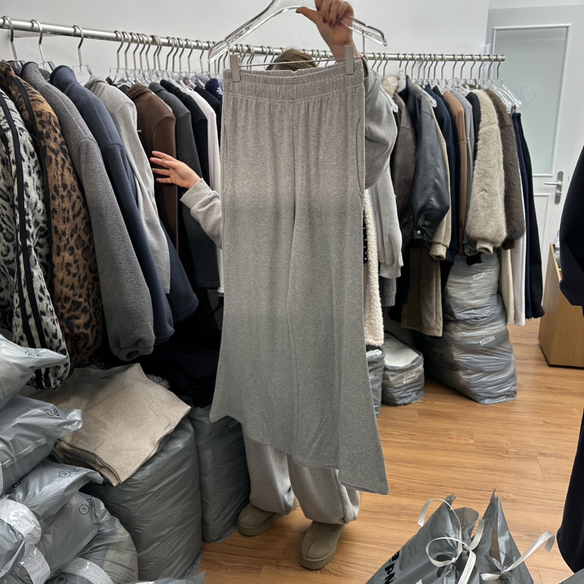 GABIZON韓國代購㊣女裝新品人氣熱賣推薦真品休閑褲加絨羊毛GABIZON休閑褲圖色1