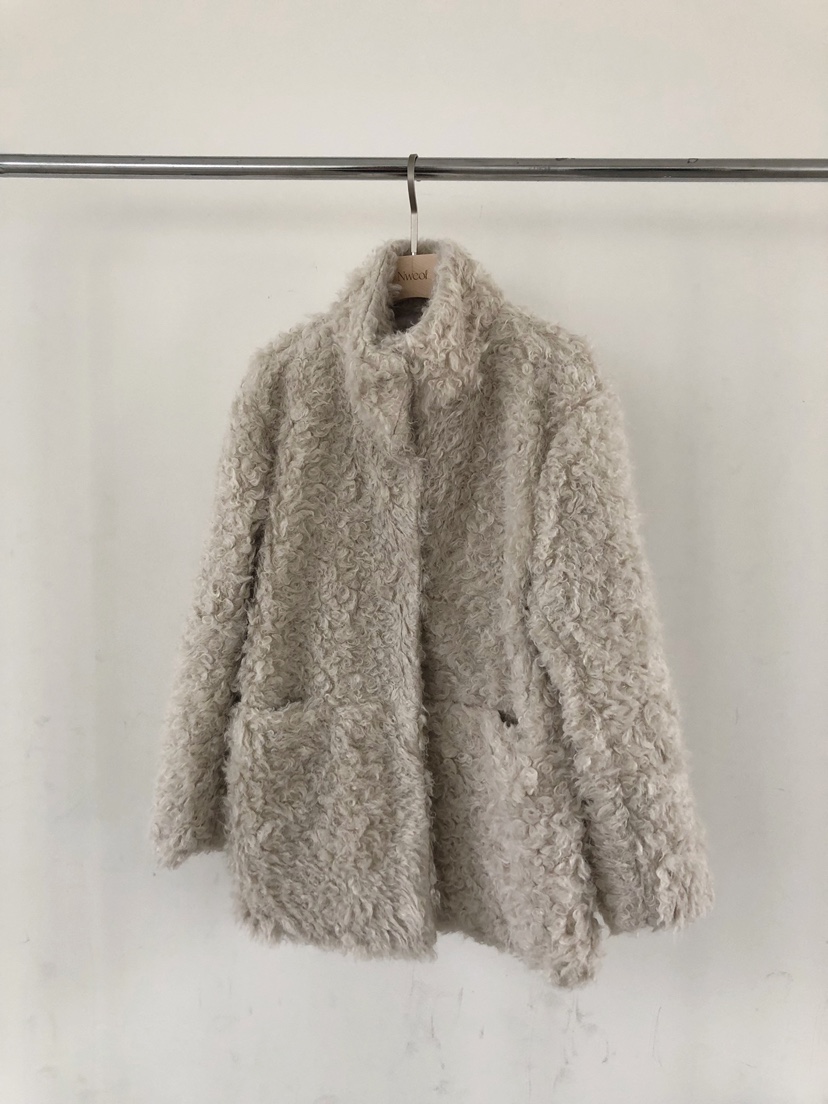 NWEOL韓國直郵㊣女裝新款時尚推薦職業人氣休閑25秋冬真品夾克NWEOL夾克圖色1