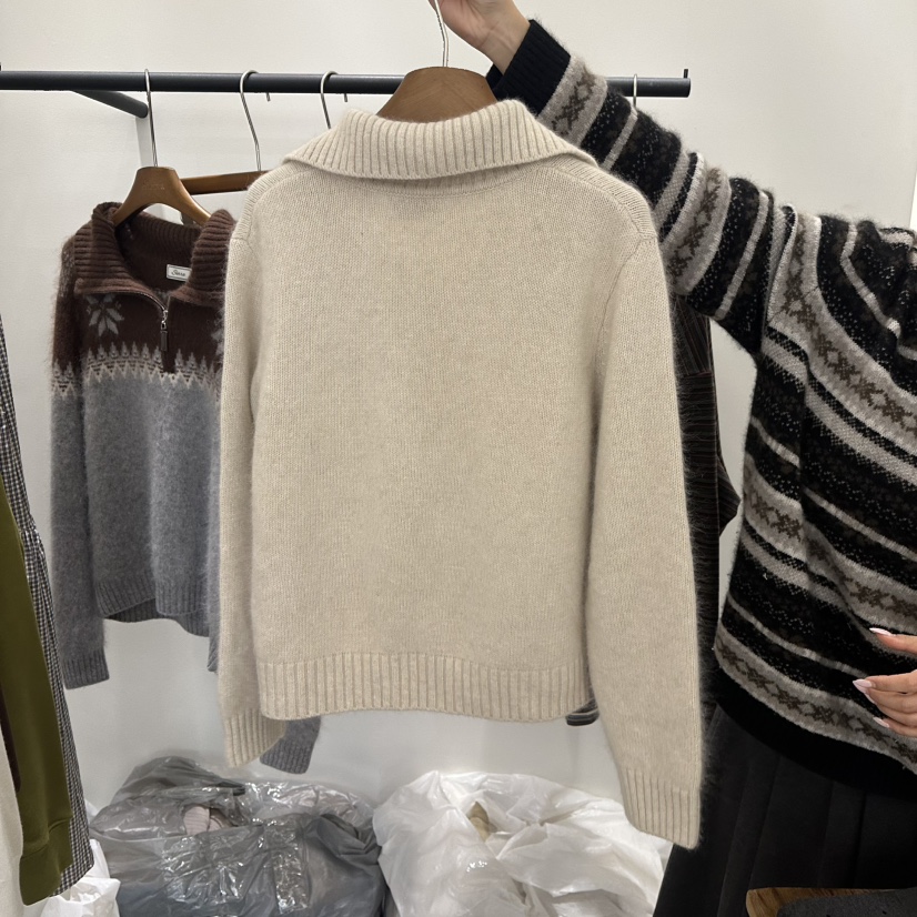 SIERRA東大門㊣直郵女裝新品時尚休閑推薦25秋冬人氣真品毛衣SIERRA毛衣