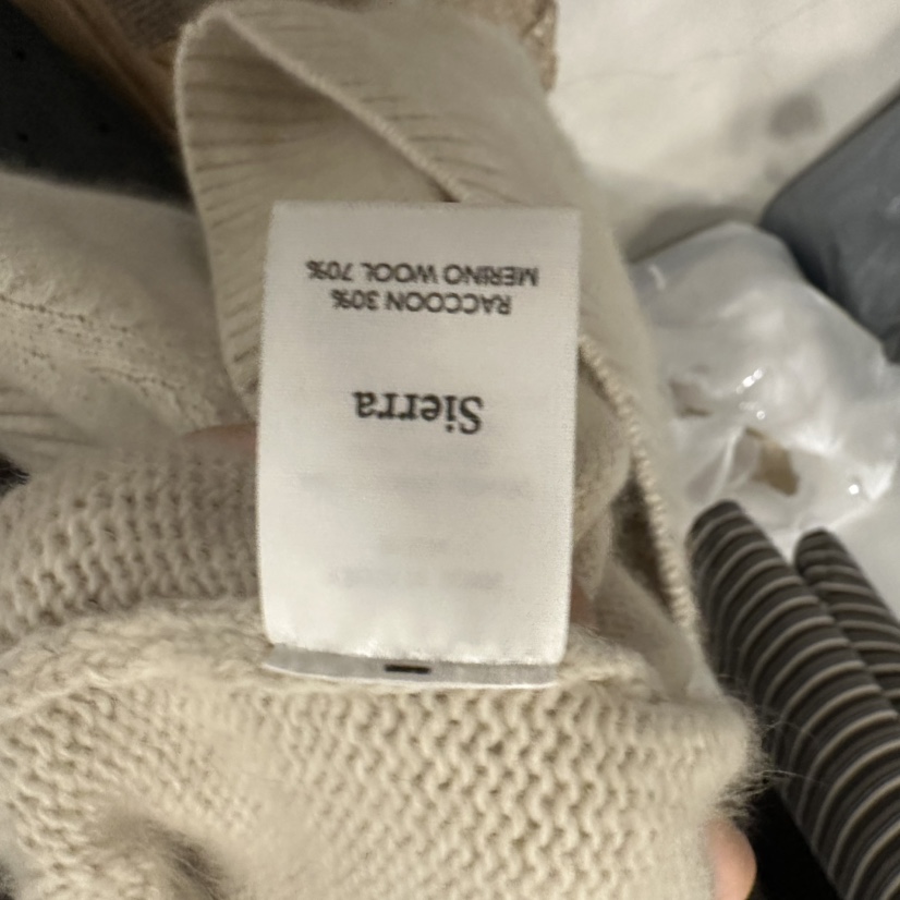 SIERRA東大門㊣直郵女裝新品時尚休閑推薦25秋冬人氣真品毛衣SIERRA毛衣