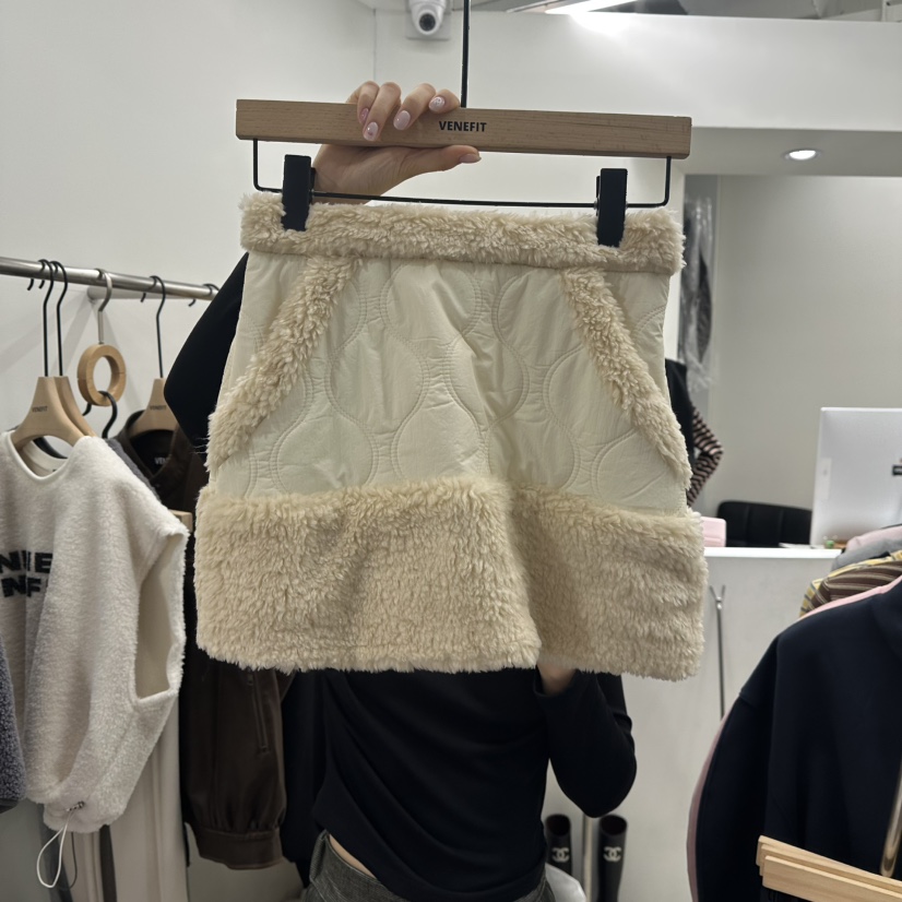 VENEFIT東大門㊣實拍女士新品真品熱賣休閑時尚推薦人氣短裙VENEFIT/JENNIE短裙圖色1